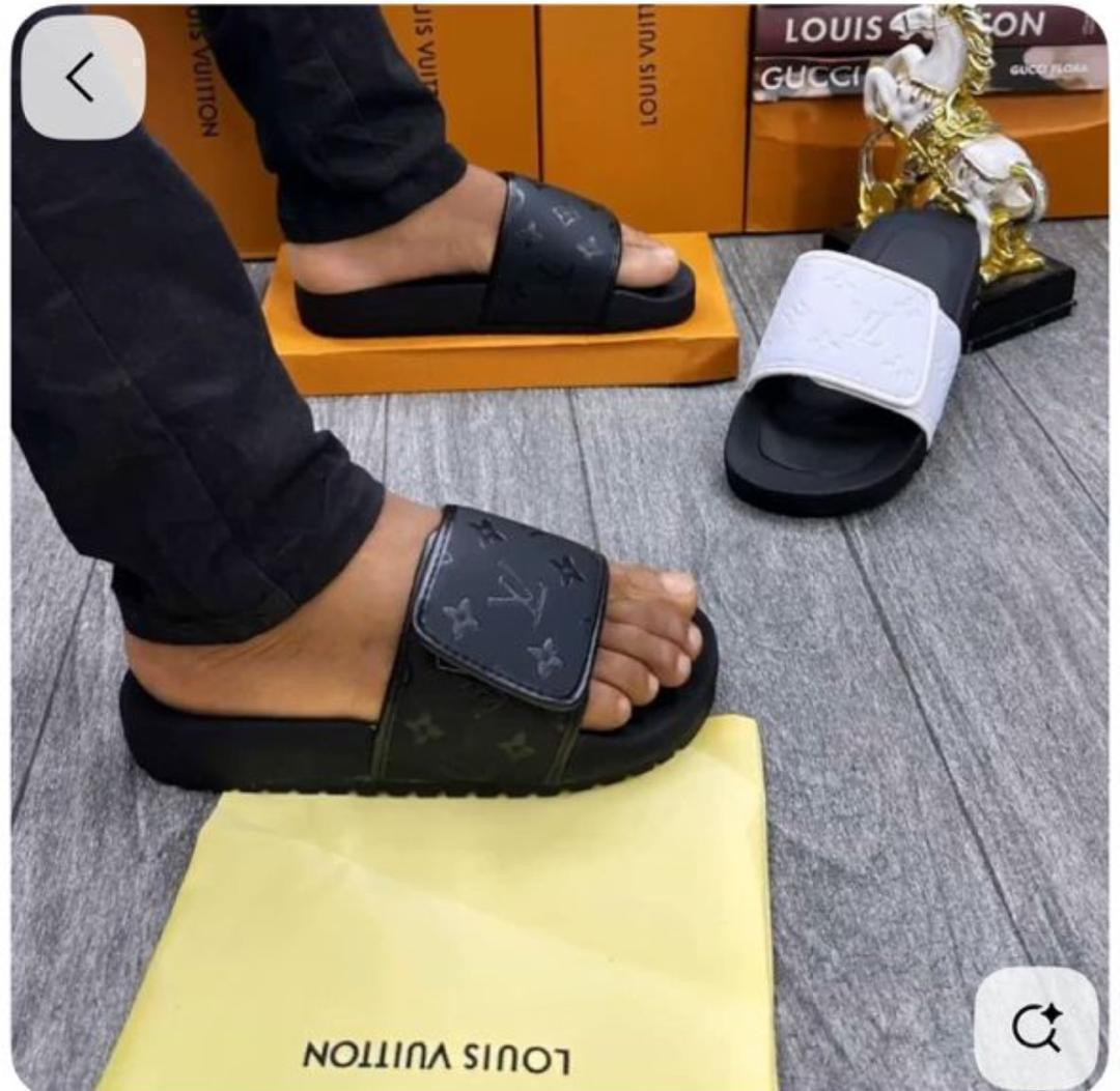 Luxury Inspired Black Brown Slides SAINT LAURENT Text White Foam Footbed Matte EVA Pool Slippers Unisex Casual Footwear