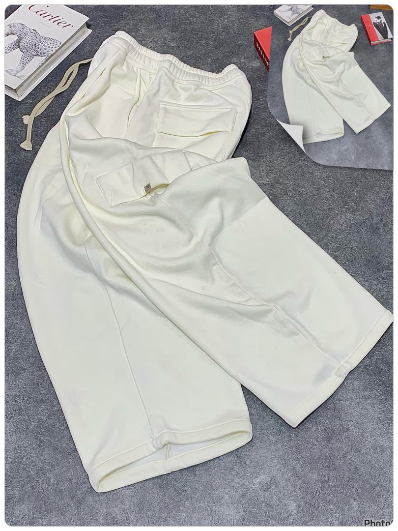 Men's Cargo Bermuda Shorts Elastic Waist Knee Length Casual Loose Fit Multi-Pocket Drawstring Summer Shorts Black