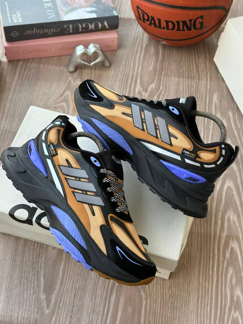 Off-White Beige Chunky Platform Sneakers Orange Coil Laces Thick Sole TP-ALING Inspired Oversized Dad Shoes Unisex Streetwear Trainers