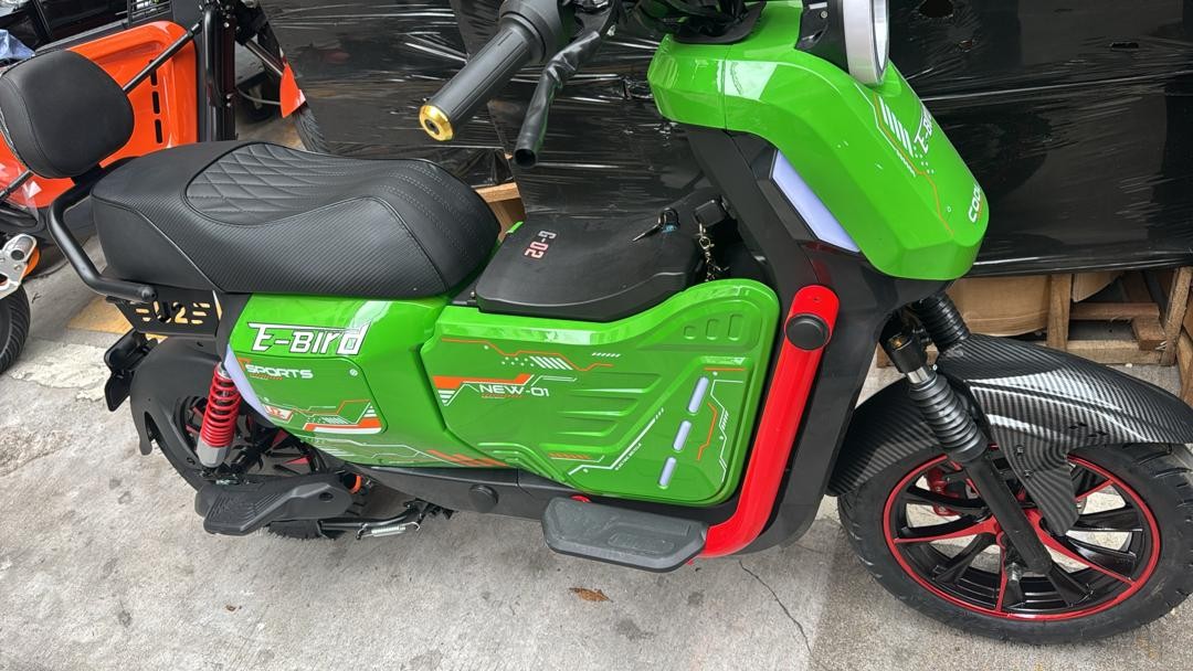 E-Bird Sports "New-01" Electric Scooter – High-Torque 2000W Motor, 100km Long-Range Lithium Battery, Smart NFC swiping function, and Heavy-Duty Dual Hydraulic Damping