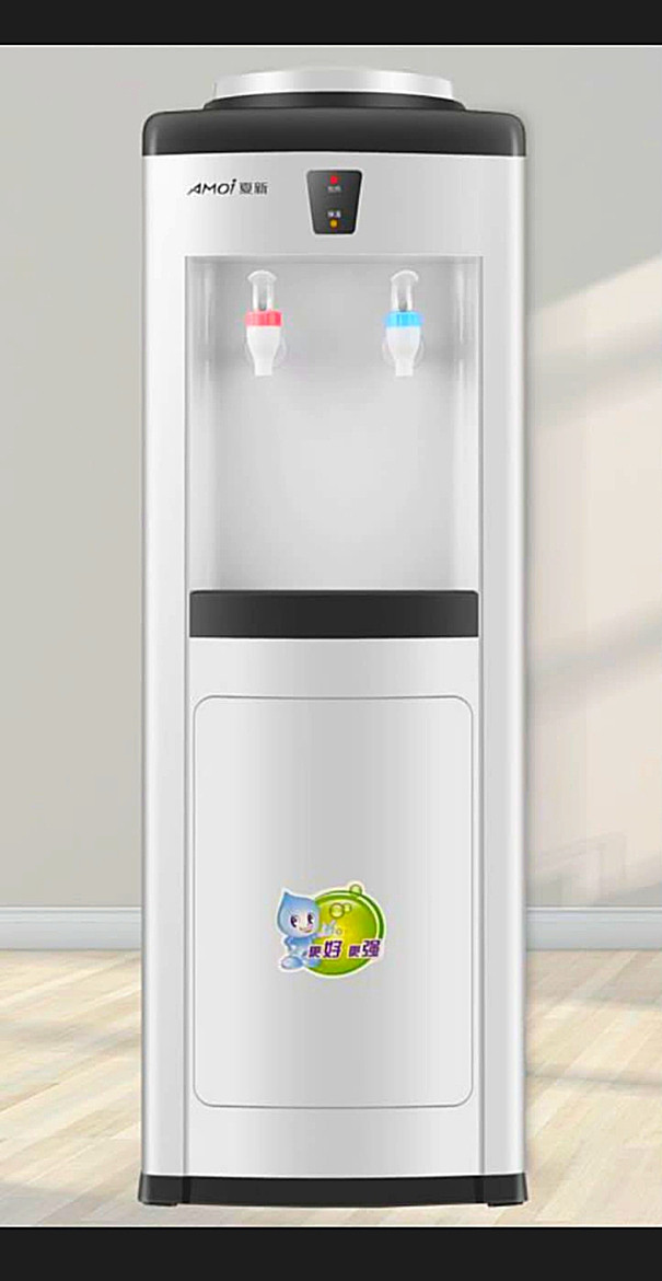 AMOI Top-Loading Water Dispenser – Instant Hot & Cold Water Cooler, Stainless Steel Inner Tank, Silent Operation, Energy Efficient Floor-Standing Water Station for Home & Office