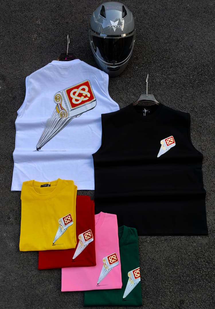 Unisex Graphic Print Sleeveless Tank Top & T-Shirt - Infinity Coin Streetwear Casual Tee - Multiple Colors