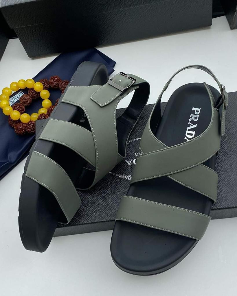 Black Prada-Inspired Platform Sandals Crossover Strap Adjustable Buckle Thick Sole Luxury Dupe Casual Summer Shoes