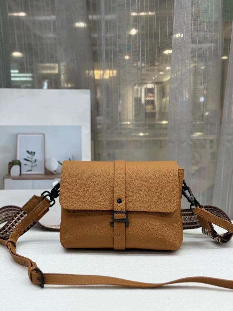 Mini Flap Crossbody Bag Pebbled Faux Leather Adjustable Strap Casual Shoulder Purse